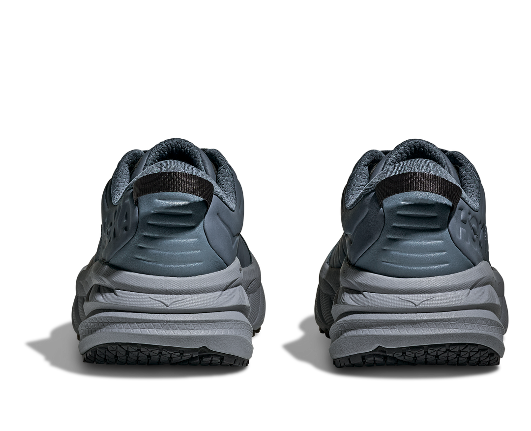 HOKA Men's Bondi SR - FADED NAVY / CARBON BLACK (Wide)