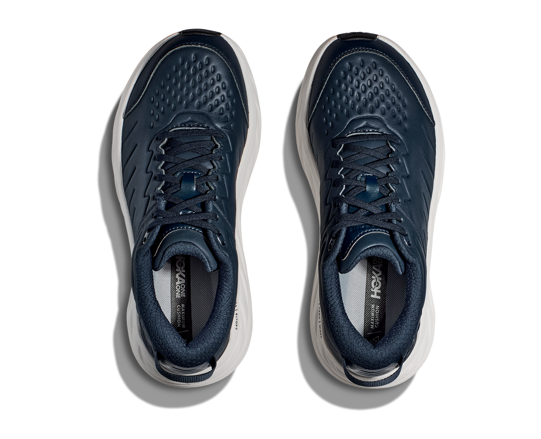 HOKA Men's Bondi SR - OUTERSPACE / WHITE (Wide)