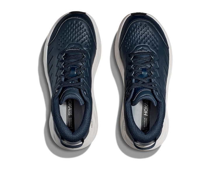 HOKA Men's Bondi SR - OUTERSPACE / WHITE (Wide)