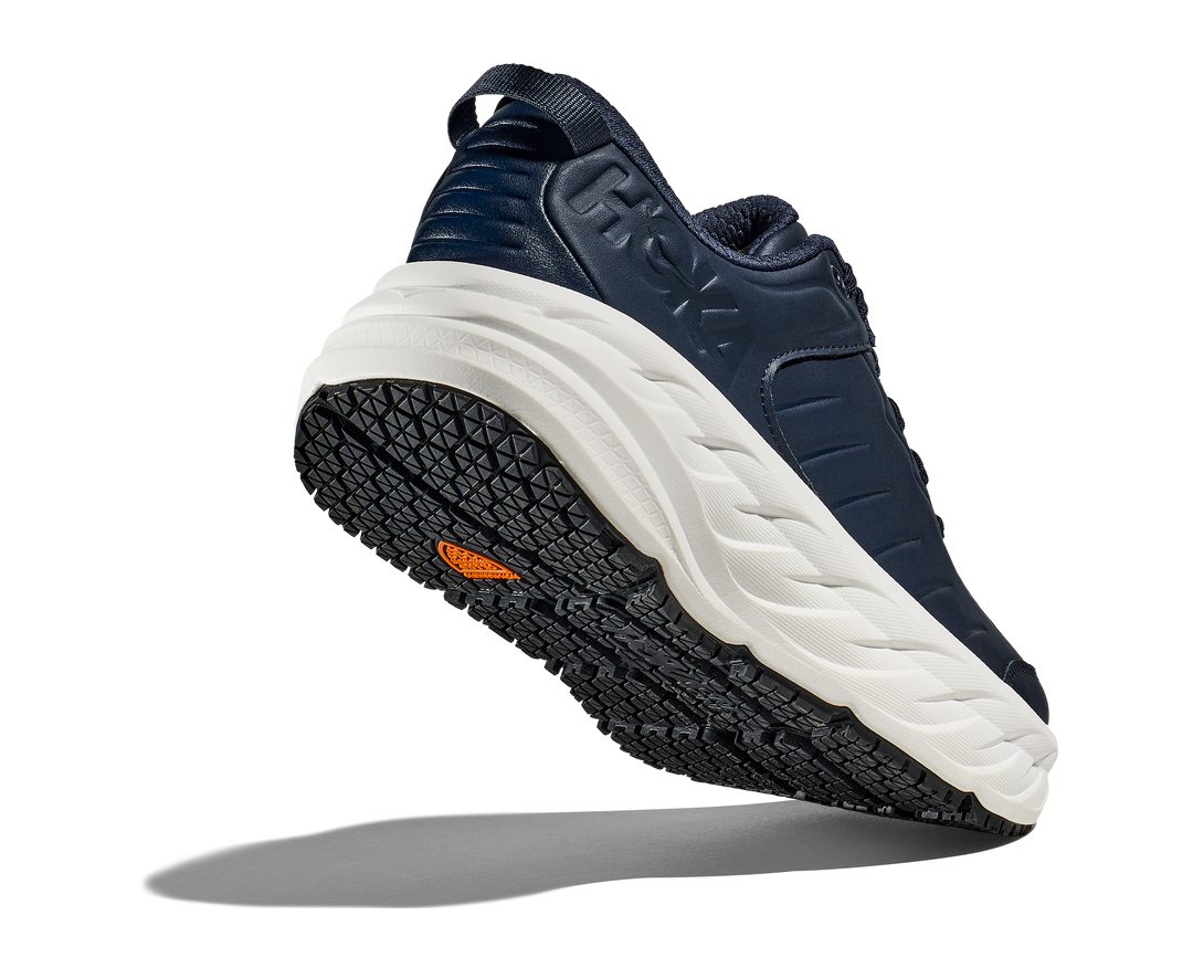 HOKA Men's Bondi SR - OUTERSPACE / WHITE (Wide)