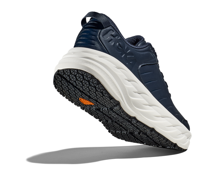 HOKA Men's Bondi SR - OUTERSPACE / WHITE (Wide)