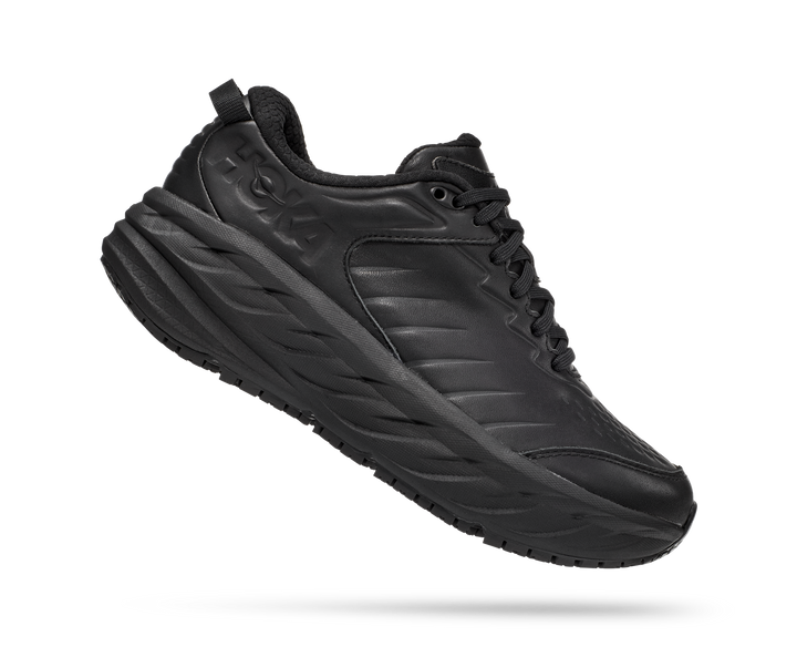 HOKA Women's Bondi SR - BLACK / BLACK (Wide)