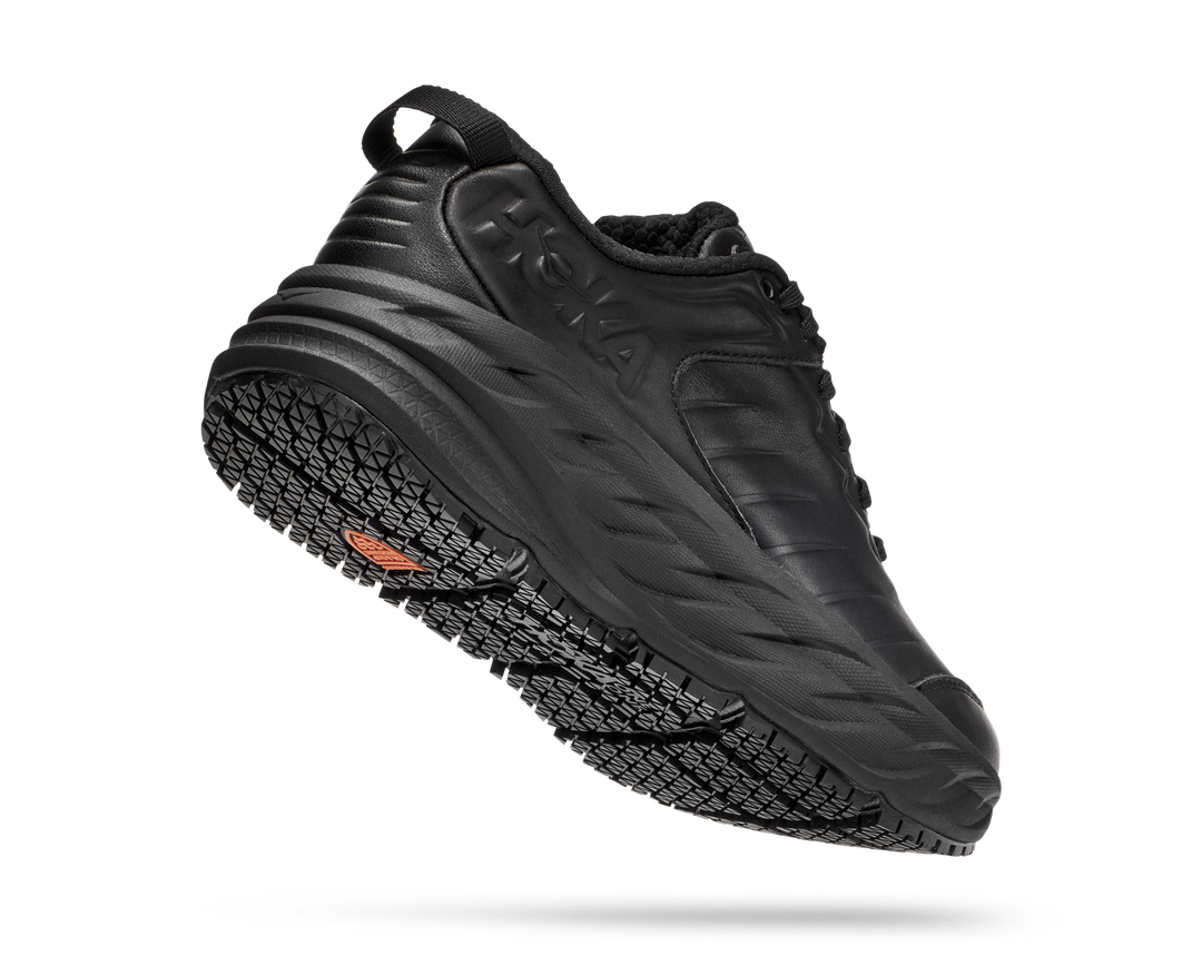 HOKA Women's Bondi SR - BLACK / BLACK (Wide)