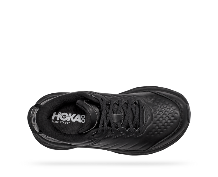 HOKA Women's Bondi SR - BLACK / BLACK (Wide)