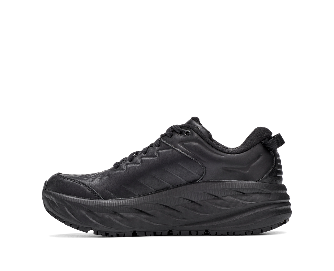 HOKA Women's Bondi SR - BLACK / BLACK (Wide)