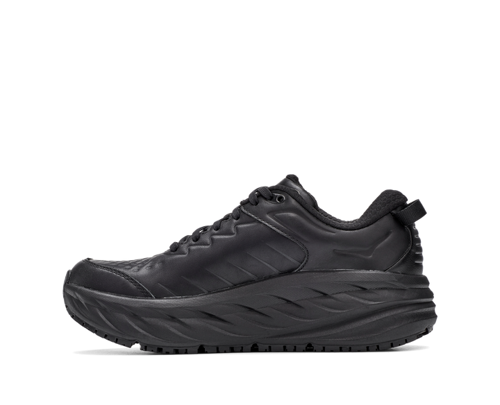 HOKA Women's Bondi SR - BLACK / BLACK (Wide)
