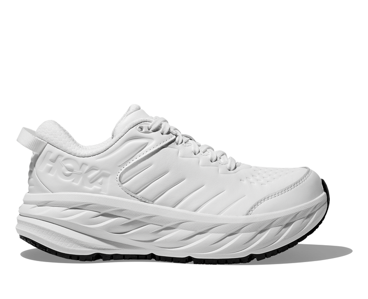 HOKA Women's Bondi SR - FROST / FROST (Wide)