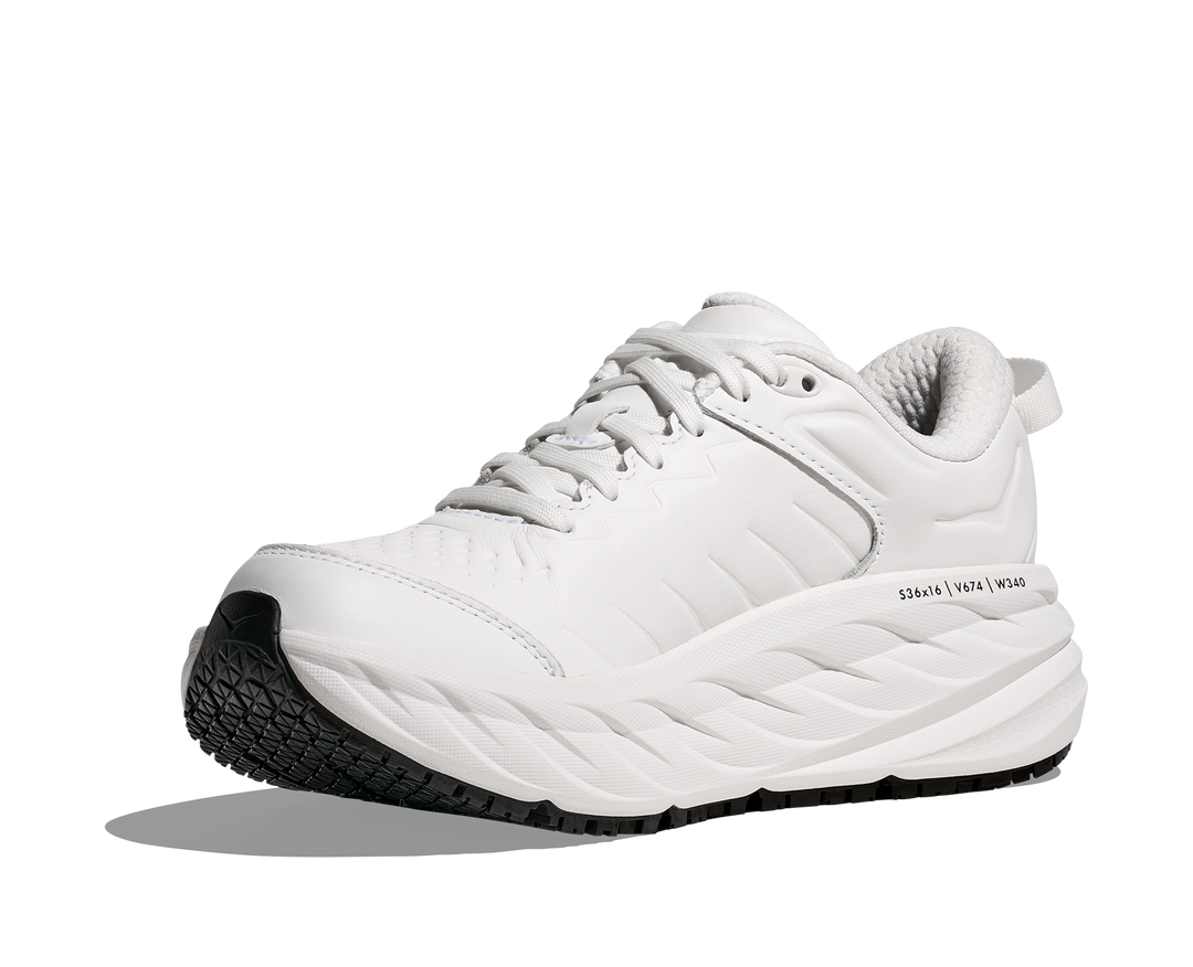 HOKA Women's Bondi SR - FROST / FROST (Wide)