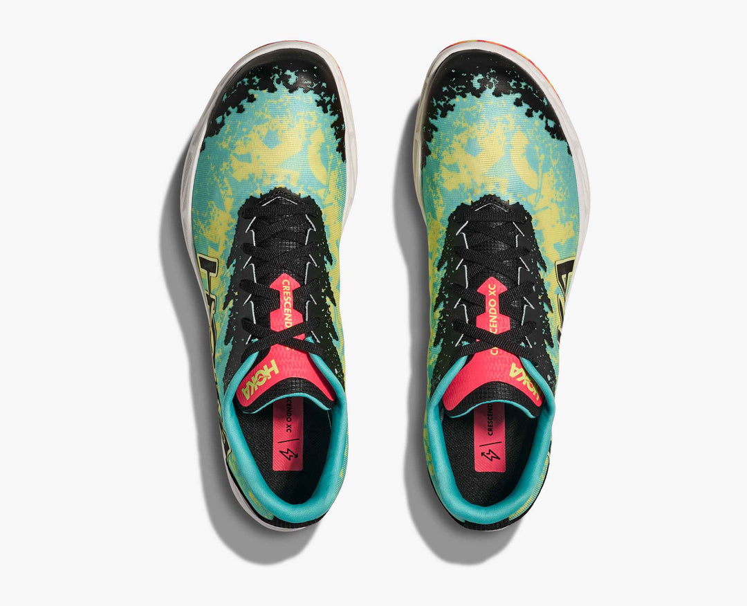 Hoka Unisex Crescendo XC - Cielo Blue/ Yuzu (1141272-CYZ)