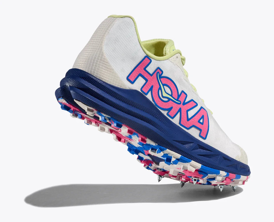 Hoka Unisex Crescendo XC - Blanco/Arándano (1141272-WLBR)