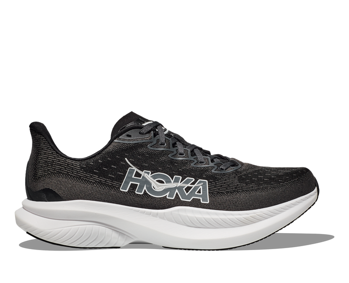 HOKA Men's Mach 6 - BLACK / WHITE