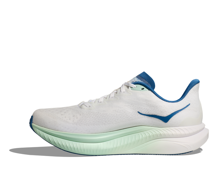HOKA Men's Mach 6 - FROST / GOLD (Wide)