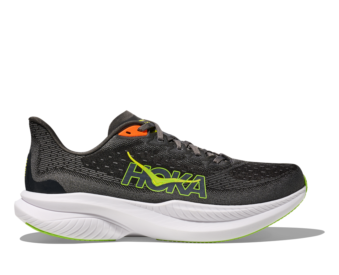 HOKA Men's Mach 6 - GRAVEL / ASPHALT GREY