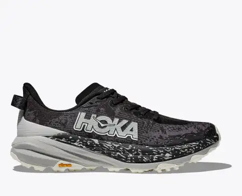 Hoka Mens Speedgoat 6- Black/Stardust (1147791-BKSTR)