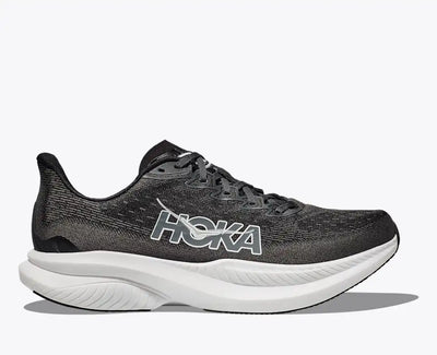 HOKA Mach 6 para mujer - NEGRO/BLANCO (Ancho)