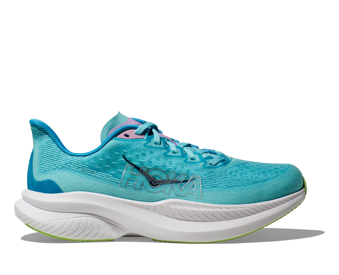 HOKA Women's Mach 6 - CLOUDLESS / WATERPARK