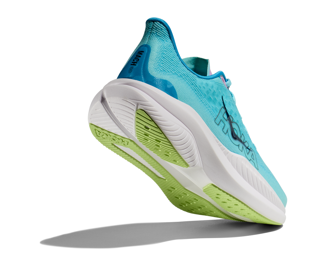 HOKA Women's Mach 6 - CLOUDLESS / WATERPARK