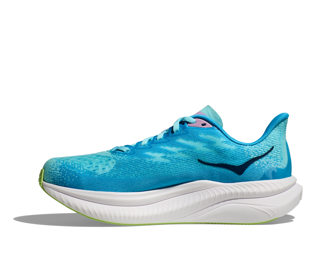 HOKA Women's Mach 6 - CLOUDLESS / WATERPARK
