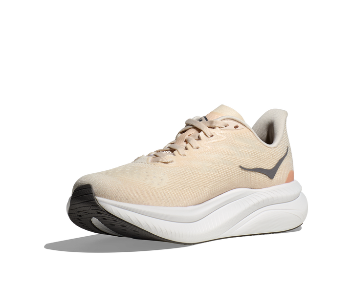 HOKA Women's Mach 6 - EGGNOG / VANILLA