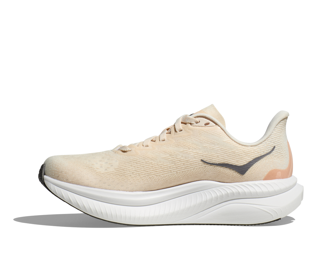 HOKA Women's Mach 6 - EGGNOG / VANILLA
