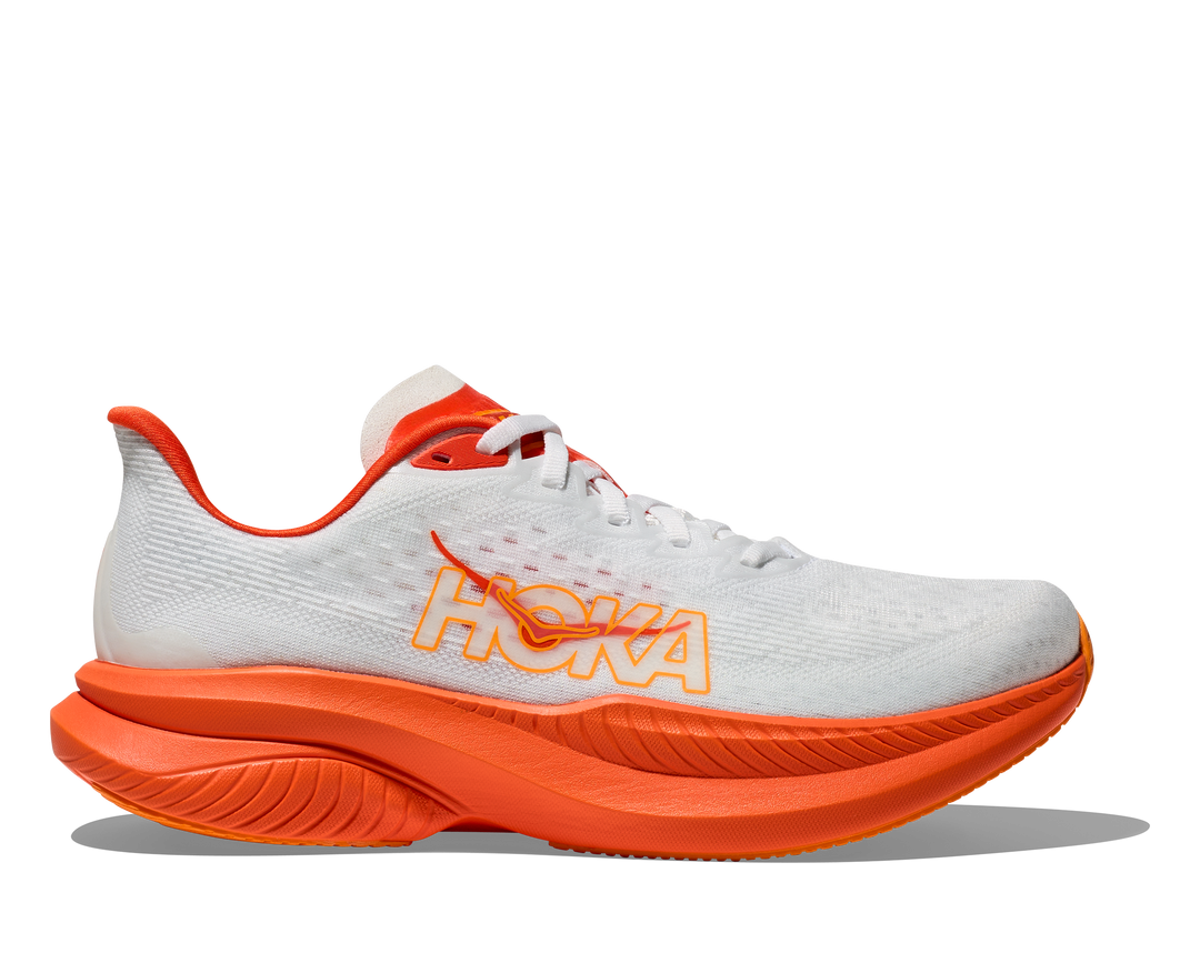 HOKA Women's Mach 6 - FROST / LAVA