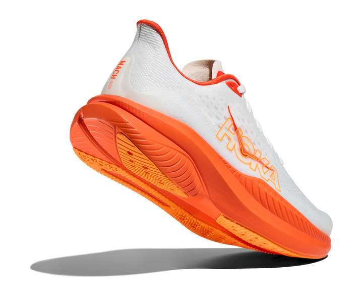 HOKA Women's Mach 6 - FROST / LAVA