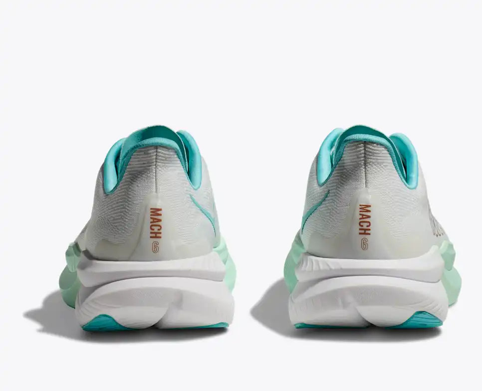 HOKA Women's Mach 6 - FROST / ROSE GOLD (Wide)