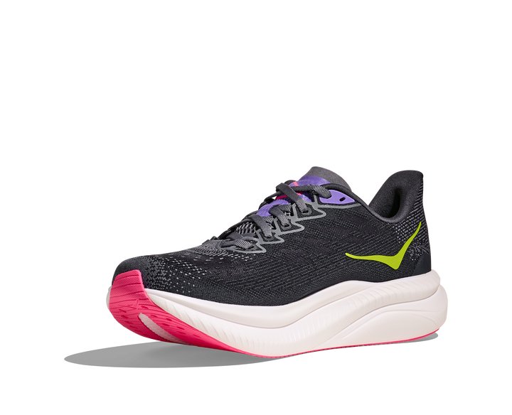 HOKA Women's Mach 6 - GREY SKIES / CHARCOAL GREY