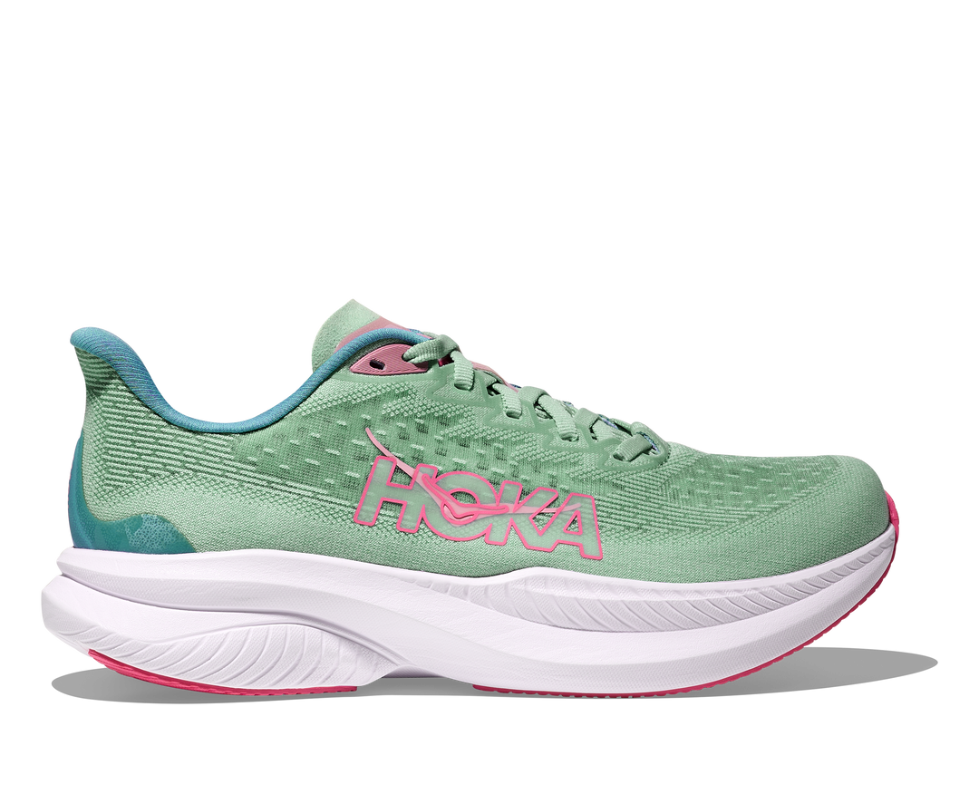 HOKA Women's Mach 6 - JADEITE / ALPINE BLUE