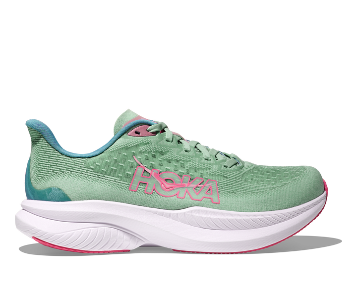 HOKA Women's Mach 6 - JADEITE / ALPINE BLUE