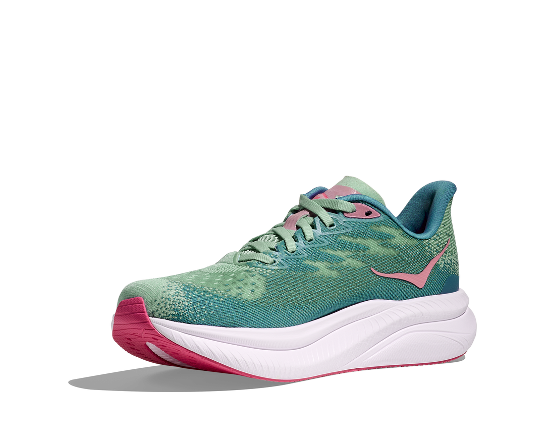 HOKA Women's Mach 6 - JADEITE / ALPINE BLUE