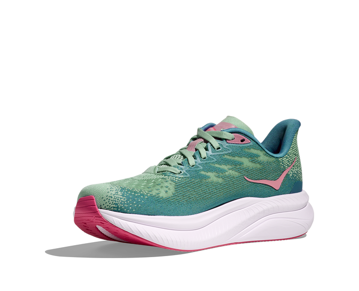 HOKA Women's Mach 6 - JADEITE / ALPINE BLUE