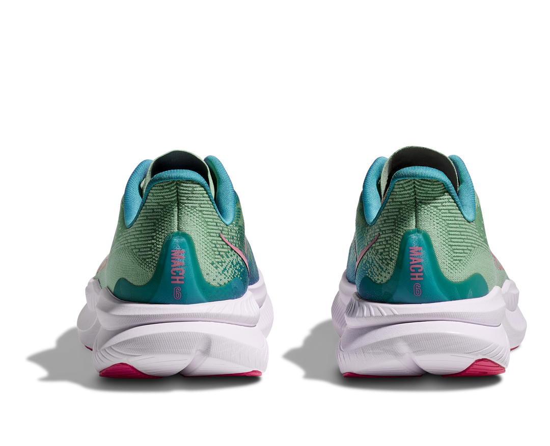 HOKA Women's Mach 6 - JADEITE / ALPINE BLUE
