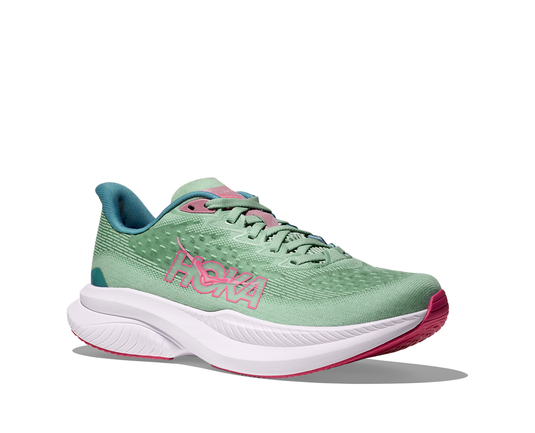 HOKA Women's Mach 6 - JADEITE / ALPINE BLUE