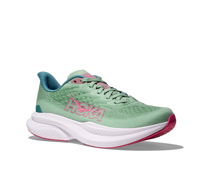 HOKA Women's Mach 6 - JADEITE / ALPINE BLUE