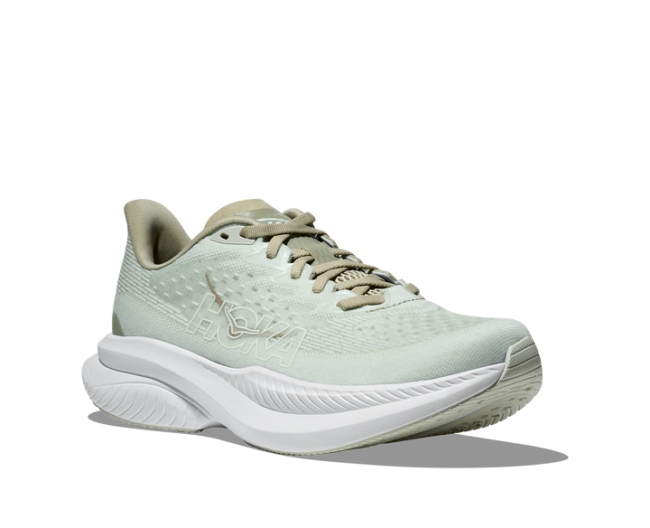 HOKA Women's Mach 6 - OYSTER MUSHROOM / TRUFFLE SALT