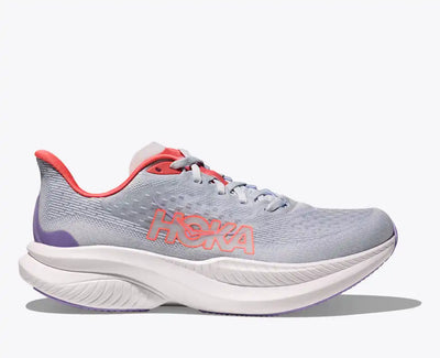 HOKA Mach 6 para mujer - PALE DUSK / GULL (Ancho)