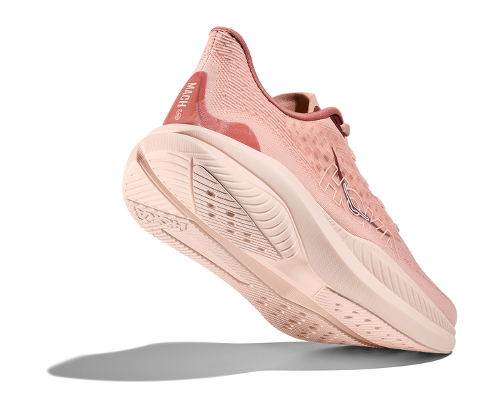 HOKA Women's Mach 6 - ROSE LATTE / BLUSH