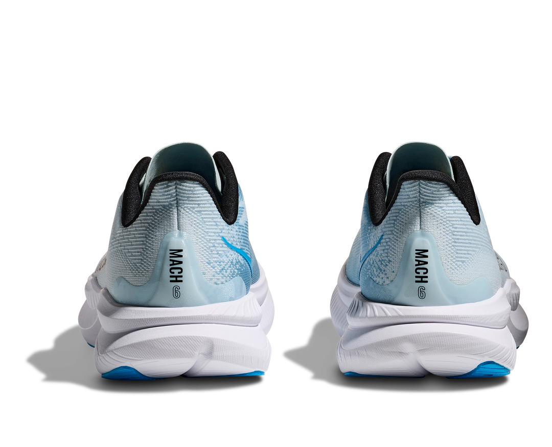 HOKA Women's Mach 6 - TUNDRA BLUE / RAINDROP