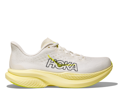 HOKA Mach 6 para mujer - BLANCO / NEÓN HOKA CÍTRICO