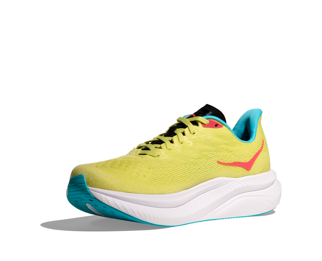 HOKA Women's Mach 6 - YUZU / CIELO BLUE