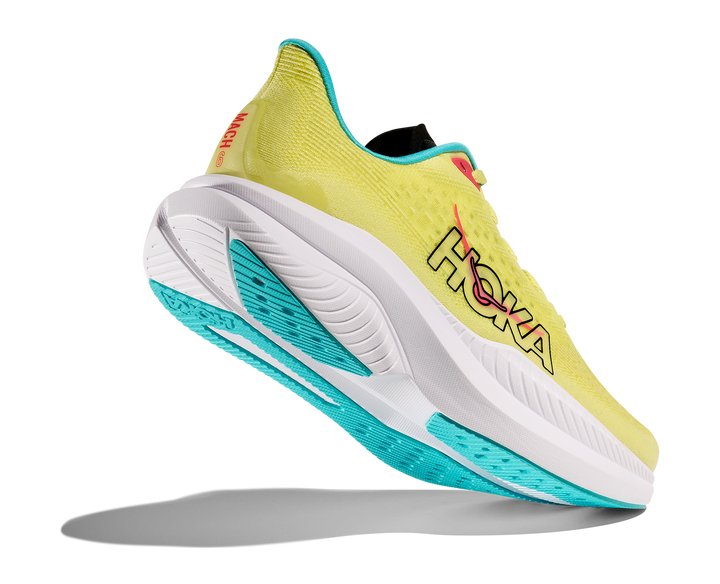 HOKA Women's Mach 6 - YUZU / CIELO BLUE