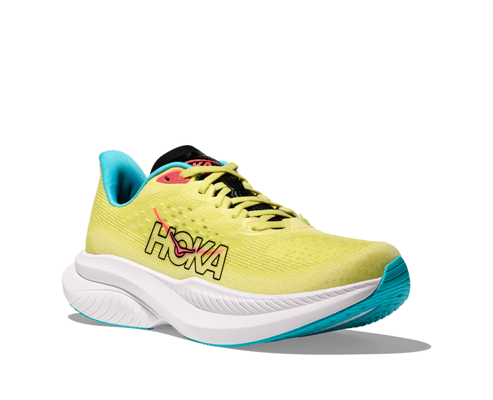HOKA Women's Mach 6 - YUZU / CIELO BLUE