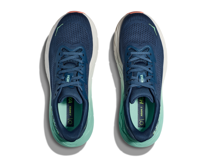 Hoka Womens Arahi 7 - Midnight/Seafoam (1147851-MSF)