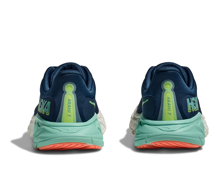 Hoka Womens Arahi 7 - Midnight/Seafoam (1147851-MSF)