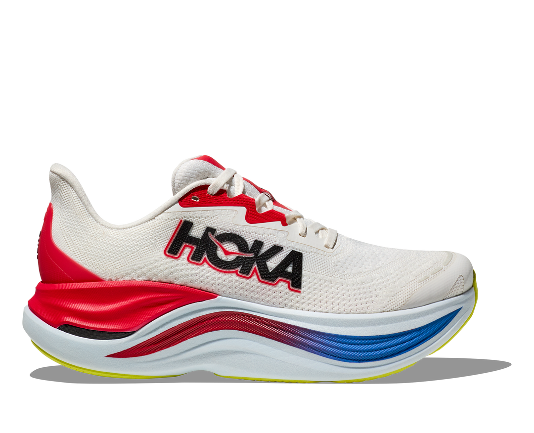 HOKA Men's Skyward X - BLANC DE BLANC / VIRTUAL BLUE