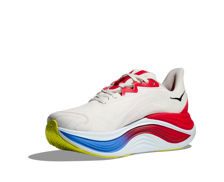 HOKA Men's Skyward X - BLANC DE BLANC / VIRTUAL BLUE