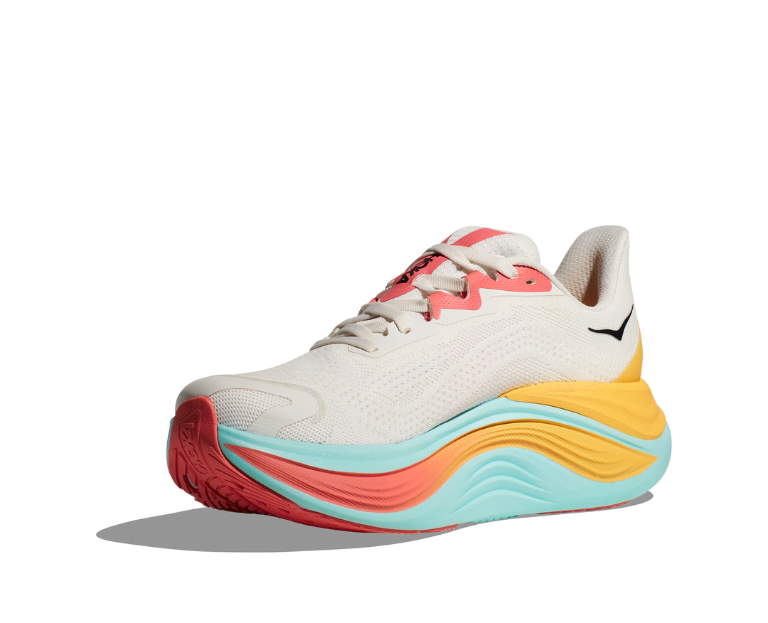 HOKA Women's Skyward X - BLANC DE BLANC / SWIM DAY