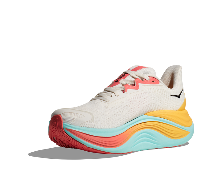HOKA Women's Skyward X - BLANC DE BLANC / SWIM DAY