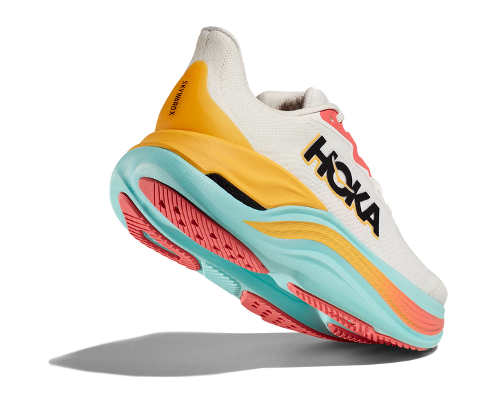 HOKA Women's Skyward X - BLANC DE BLANC / SWIM DAY
